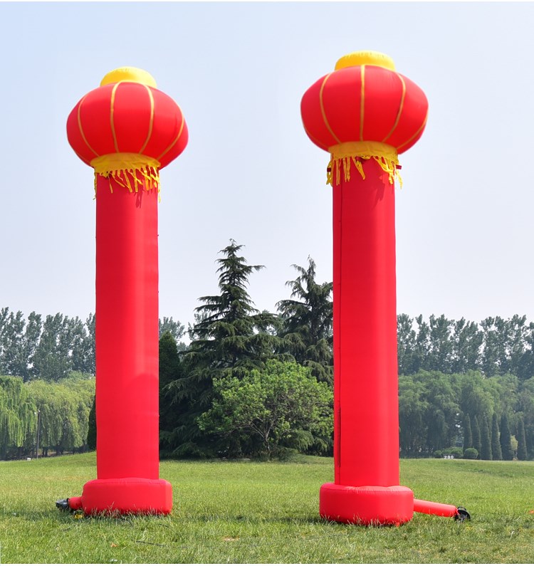 重庆庆典灯笼柱