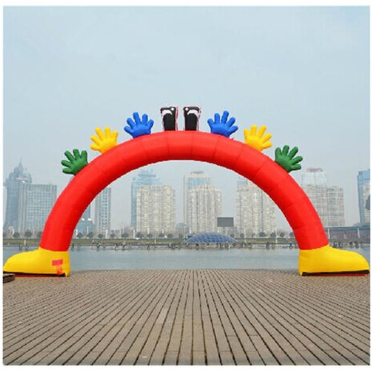 重庆快乐手掌造型拱门